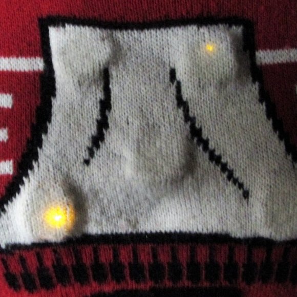 Small Christmas Story Major Award Light Up Sweater - Picture 6 of 10